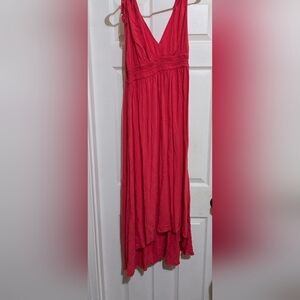 Lark & Ro Vibrant Red Maxi Dress XL NWOT
